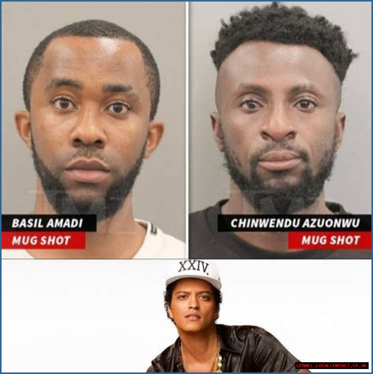 2 Nigerians arrested for posing as singer Bruno Mars to scam 68-year-old American woman of $100K in the U.S