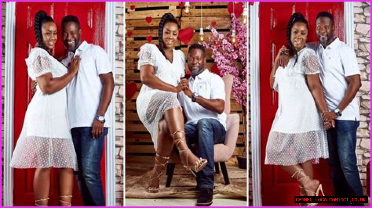 Actor Adjetey Anang And Wife Celebrate 15th Marriage Anniversary With Cute Photos