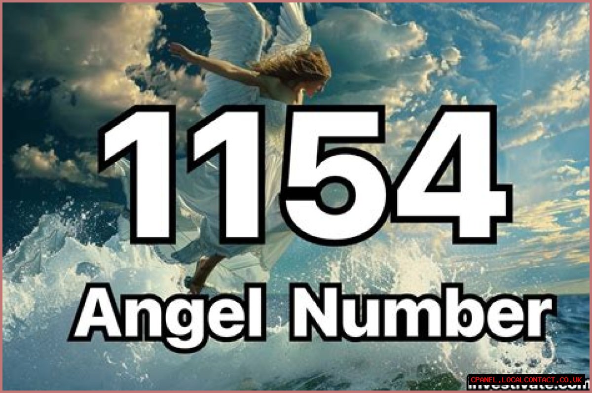 
ANGEL NUMBER 1154
