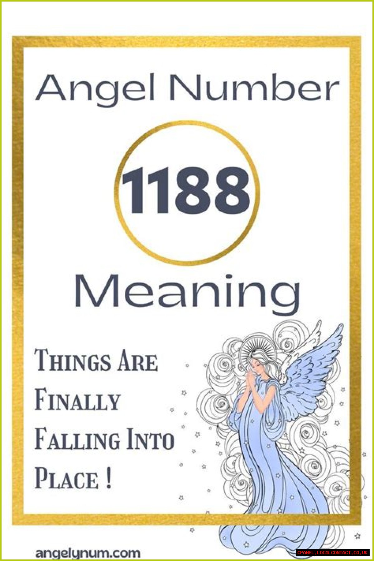 
ANGEL NUMBER 1188
