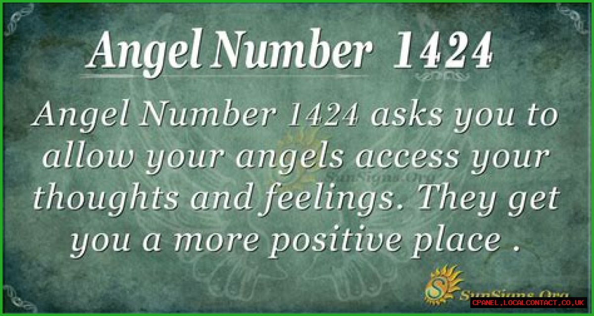 
ANGEL NUMBER 1424
