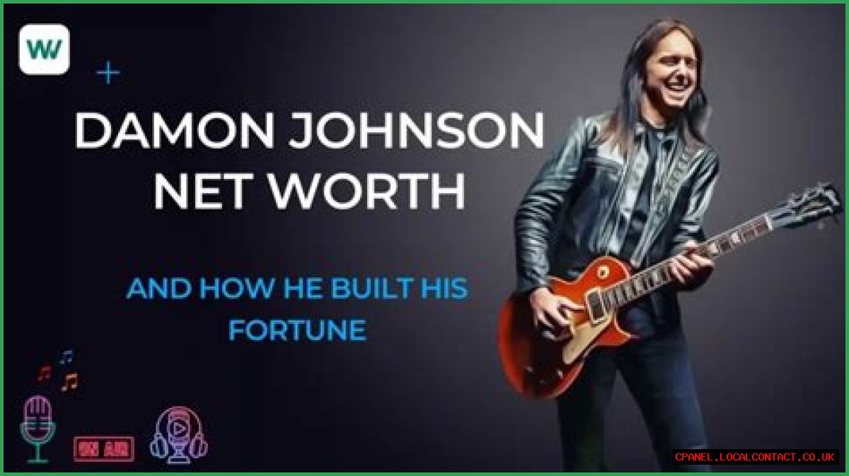Damon Johnson Net Worth