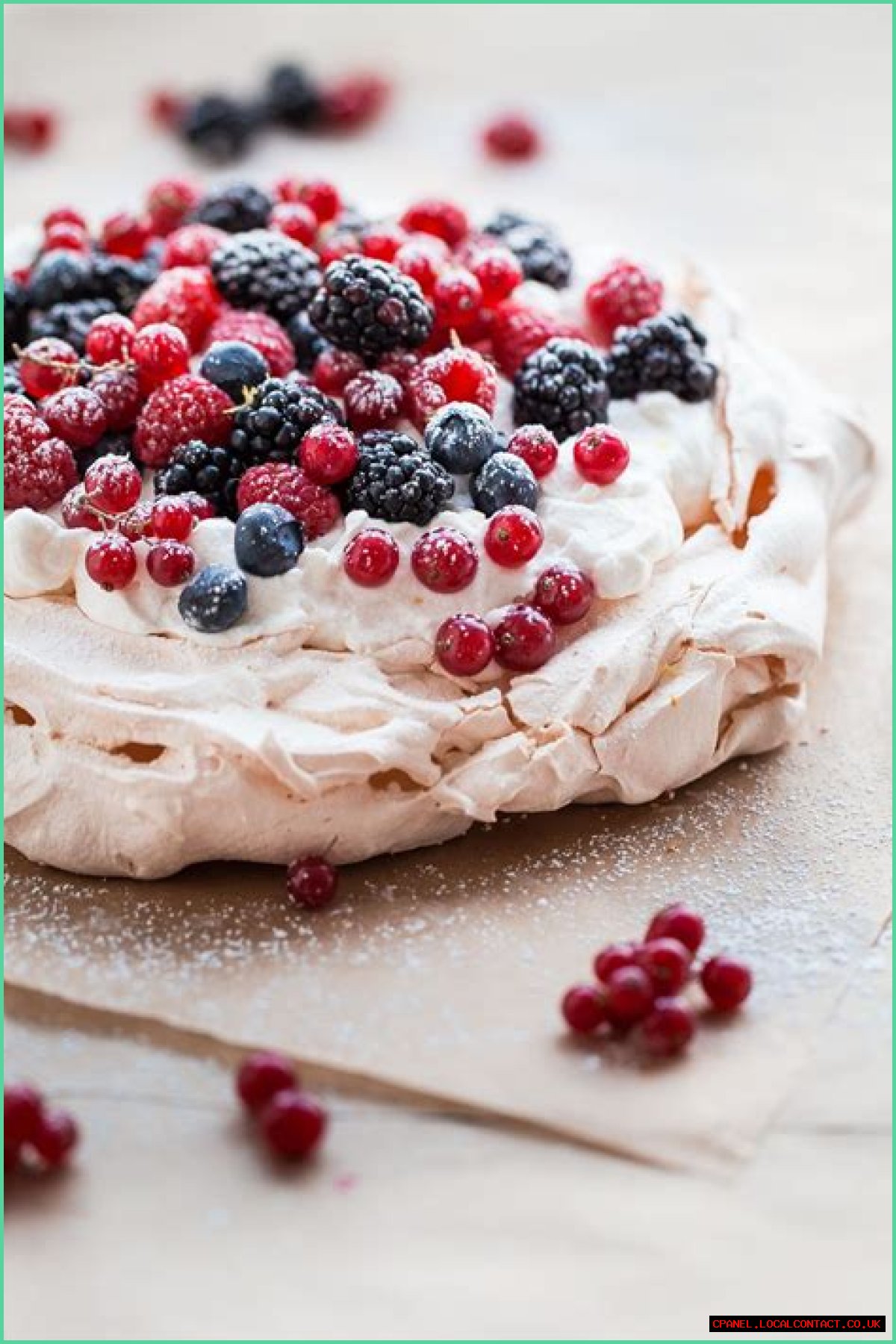 Desserts that might be filled with berries
