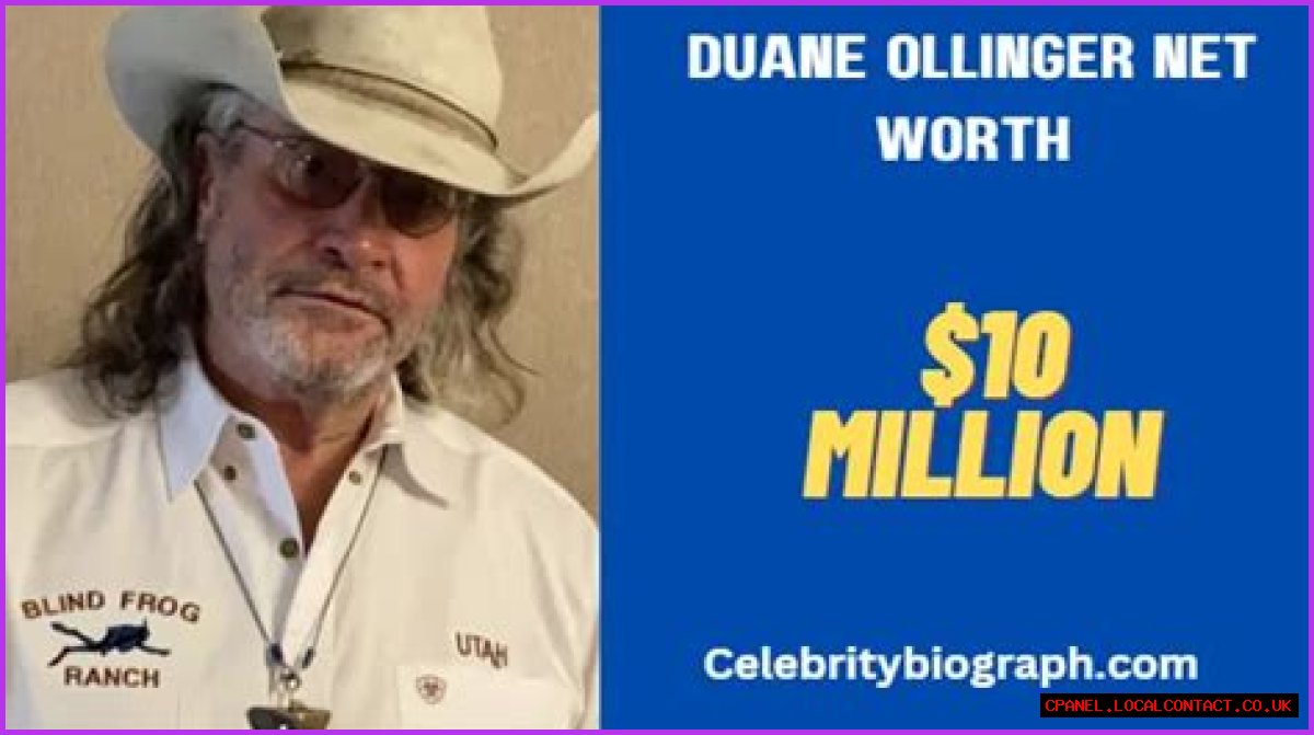   Duane Ollinger’s net worth is huge but he won’t stop until Bling Frog Ranch treasure is found    Thu 16 November 2023 06:48    Celine Byford    