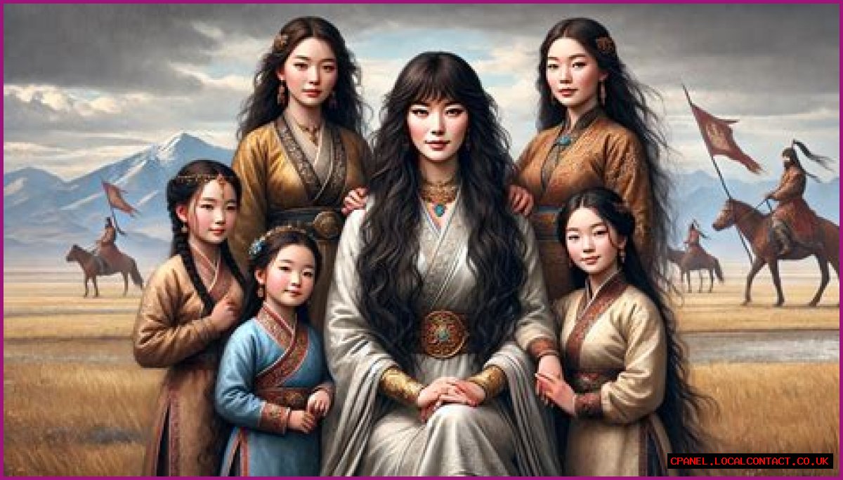 Empress Börte Ujin of the Mongol Empire: genealogia da comrade28