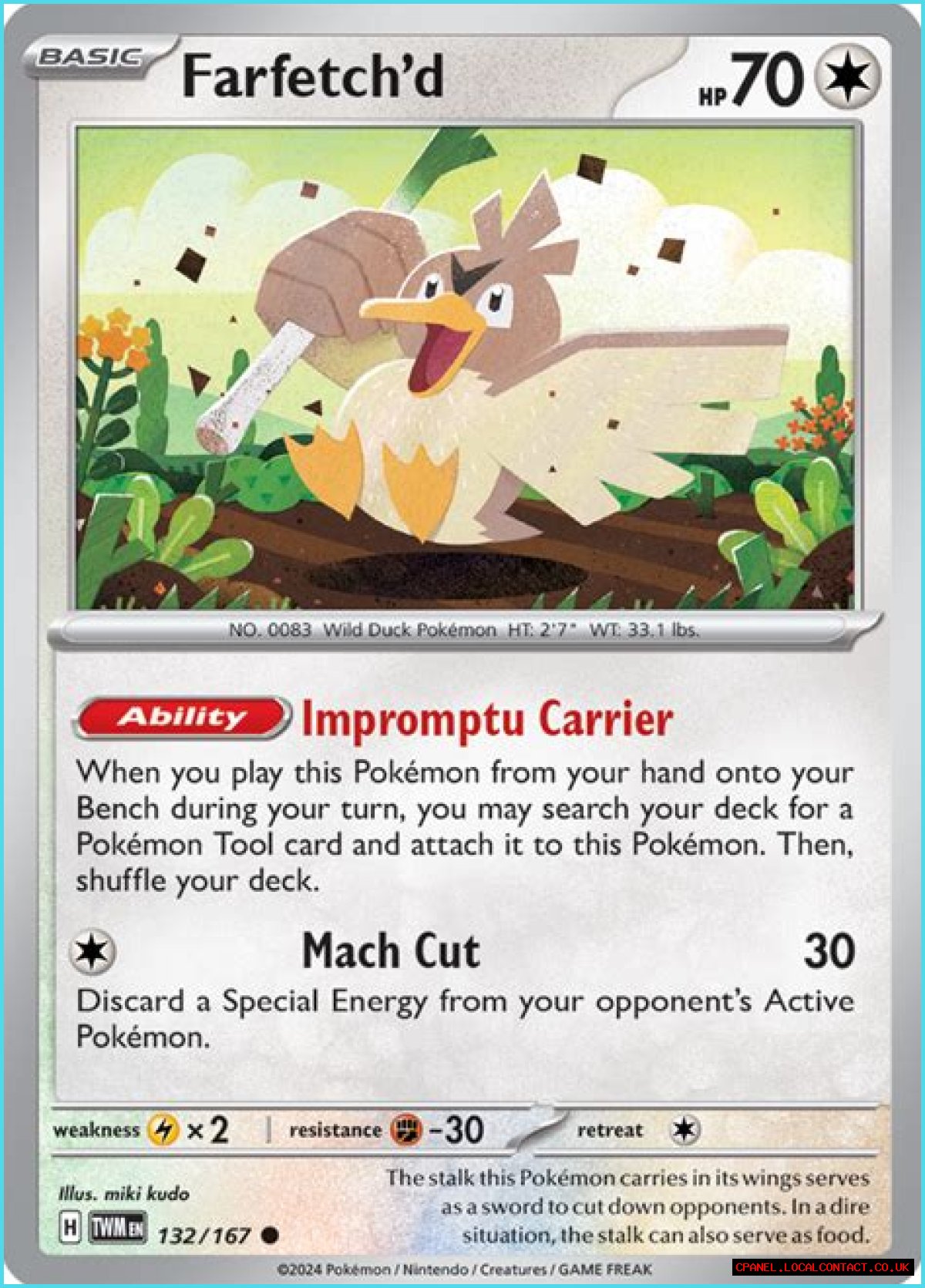 Farfetch'd (Pokémon) - Bulbapedia, the community-driven Pokémon encyclopedia