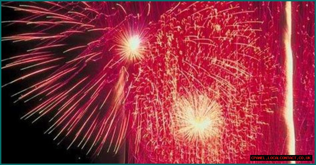 Firework that fizzles