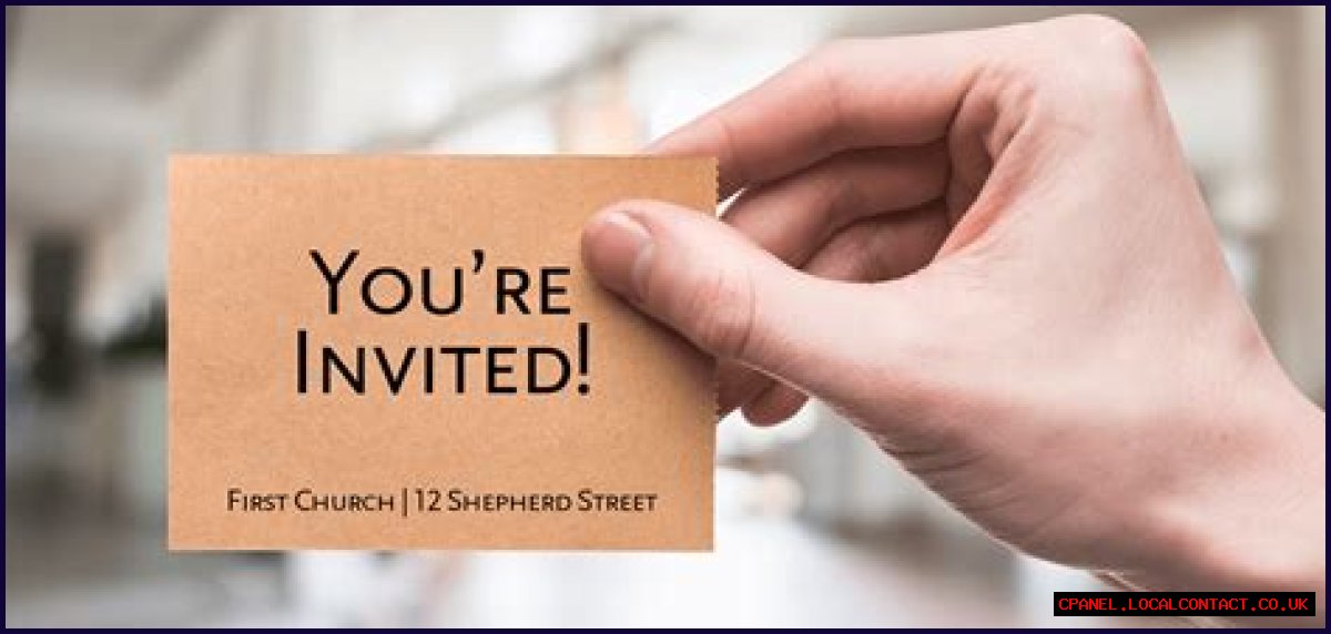 How do you make an e invite?