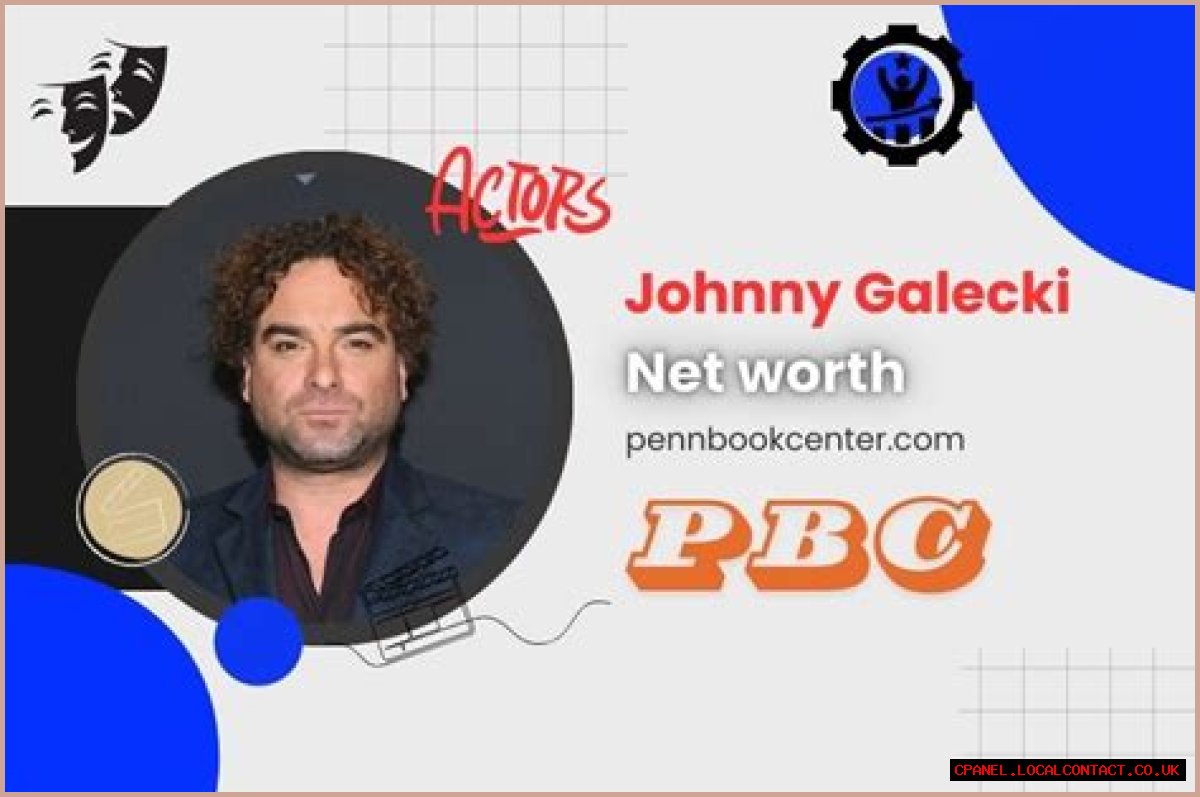 How Rich Is Johnny Galecki? Uncovering The Wealth Of The Big Bang Theory Star