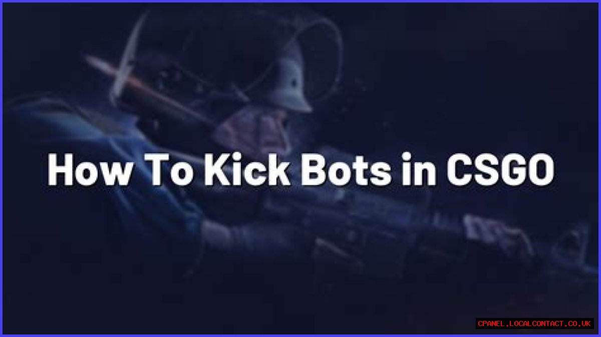 How to kick bots in csgo