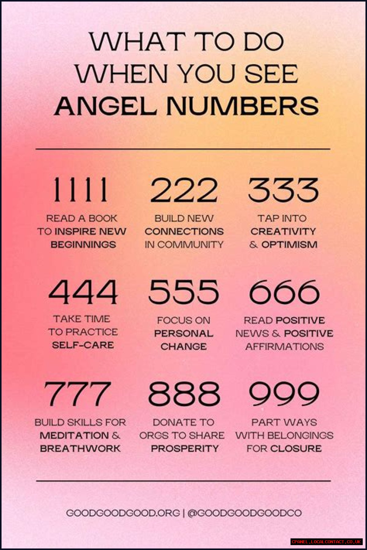 
HOW TO READ ANGEL NUMBERS

