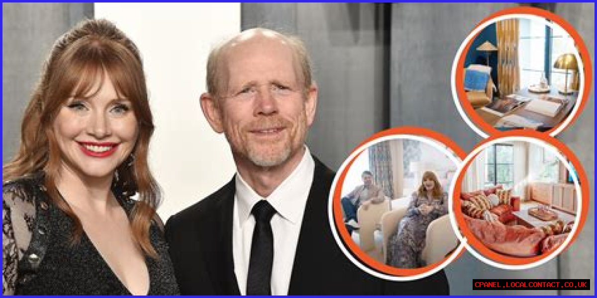 Inside Ron Howard's Daughter Bryce Dallas' Unique Home Boasting an Exotic Chic & Deeply Meaningful Design