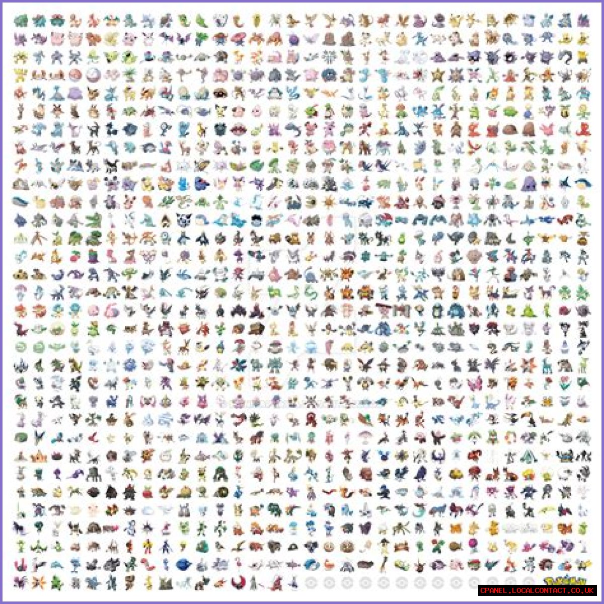 List of Pokémon by National Pokédex number