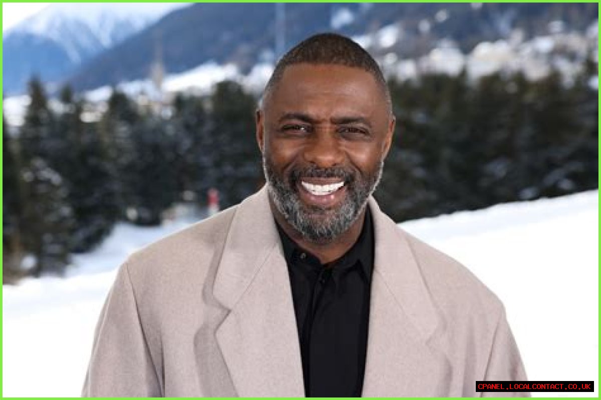Movie star Idris