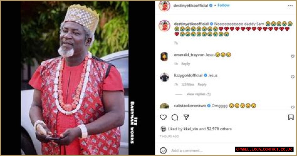 Nollywood Hit With The Death Of Actor Sam Obiago