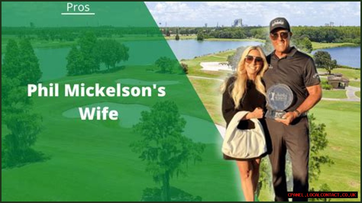  Phil Mickelson’s wife Amy Mickelson 