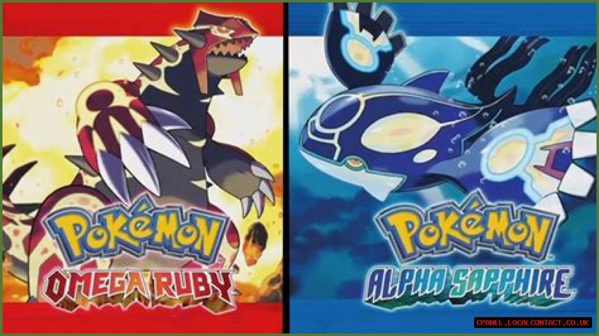 Pokémon Omega Ruby and Alpha Sapphire