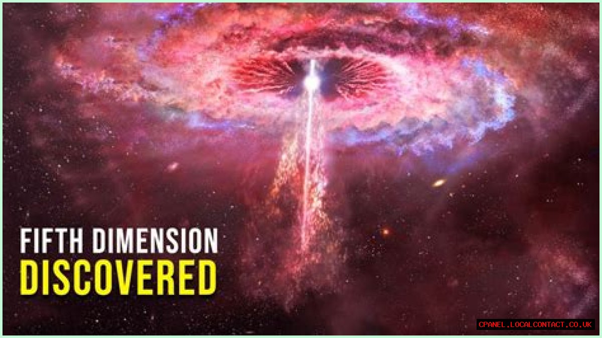Portal To The 5th Dimension Found By Scientists?