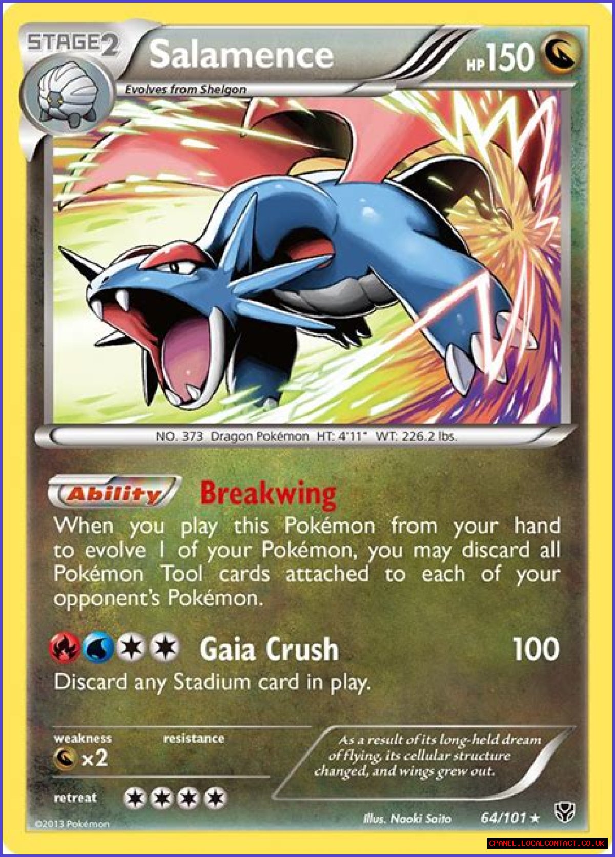 Salamence (Pokémon) - Bulbapedia, the community-driven Pokémon encyclopedia