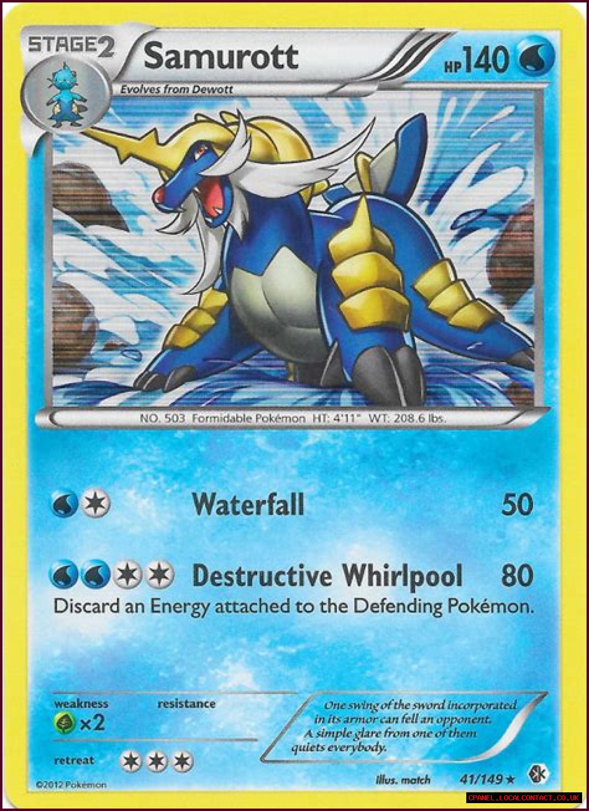 Samurott (Pokémon) - Bulbapedia, the community-driven Pokémon encyclopedia