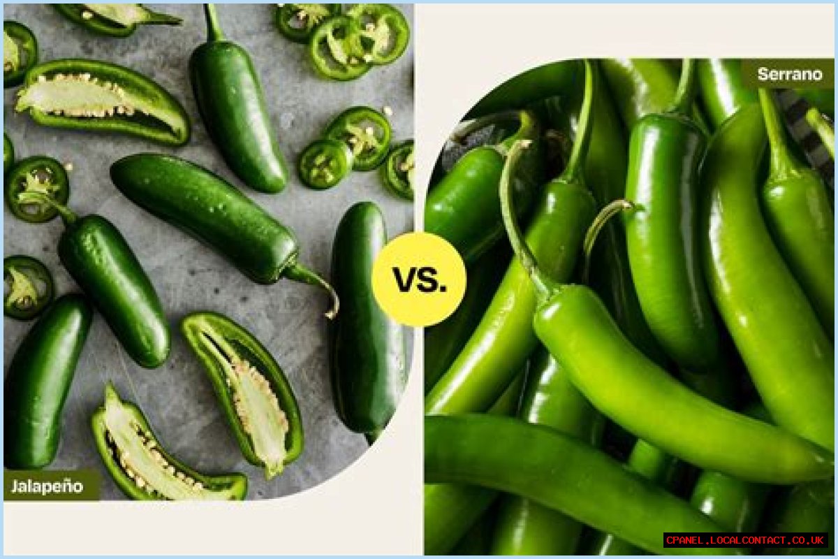 Serrano Pepper Vs Jalapeno: The Ultimate Comparison Guide