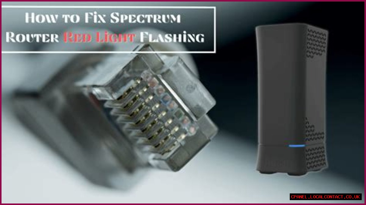 Understanding The Spectrum Router Flashing Red: What Does It Mean?