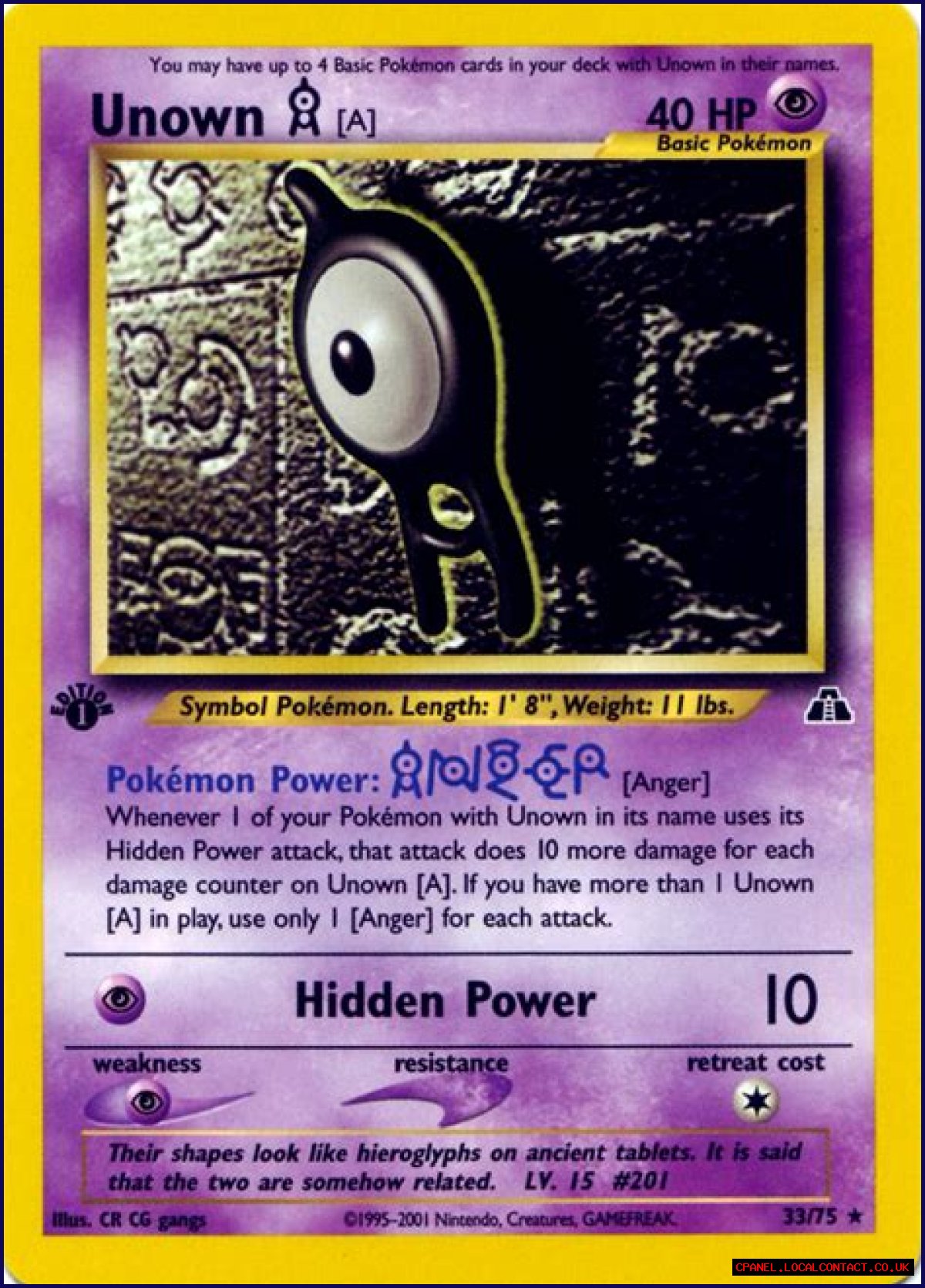 Unown (Pokémon) - Bulbapedia, the community-driven Pokémon encyclopedia