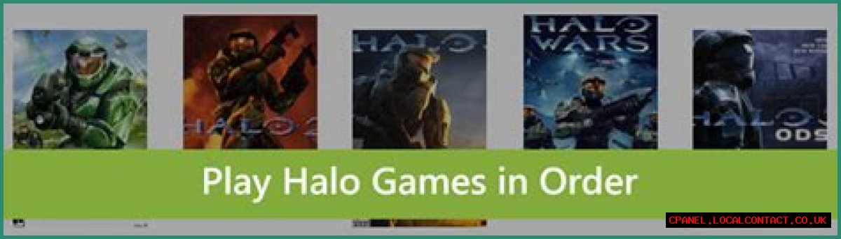 Unraveling The Halo Order To Play: A Comprehensive Guide