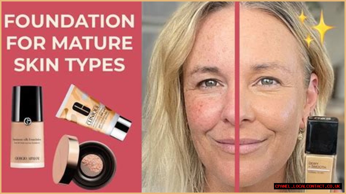 Unveiling The Best Drugstore Foundation For Mature Skin 2024