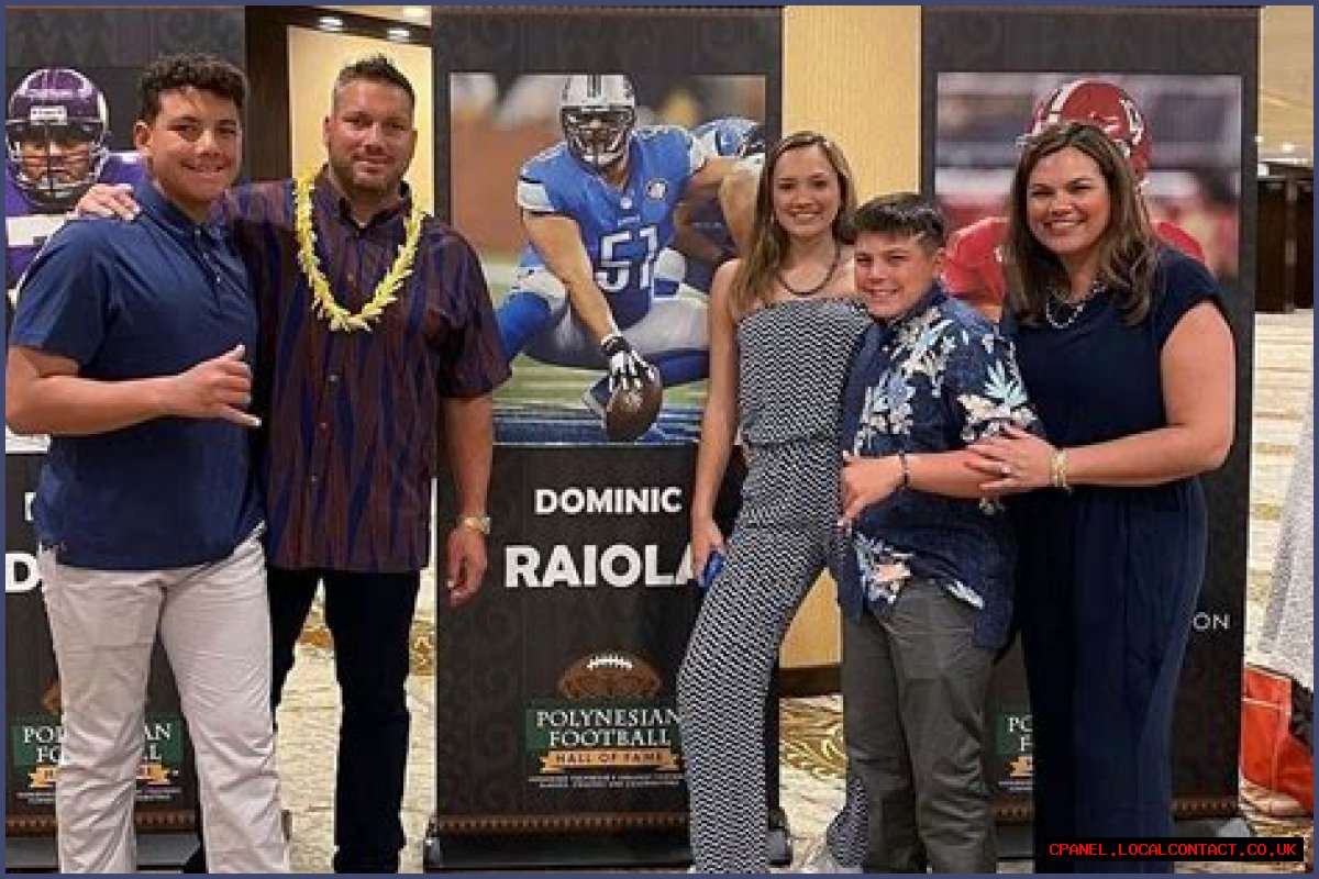 Unveiling The Life Of Dominic Raiola’s Wife