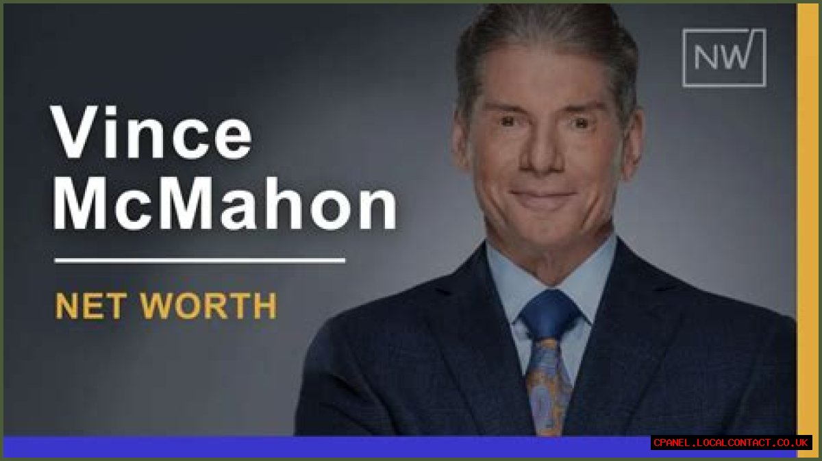 Vince McMahon Net Worth  - Pulptastic