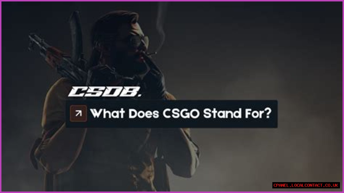 What does csgo stand for